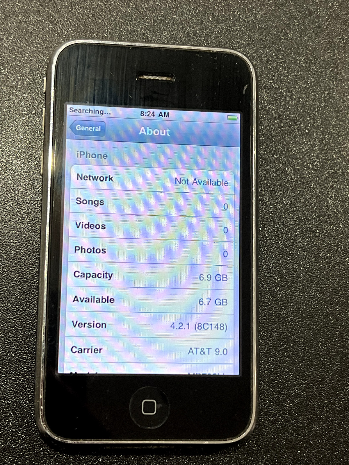 Apple iPhone 3GS MB702LL Black 8GB Grade B TESTED FAST SHIP