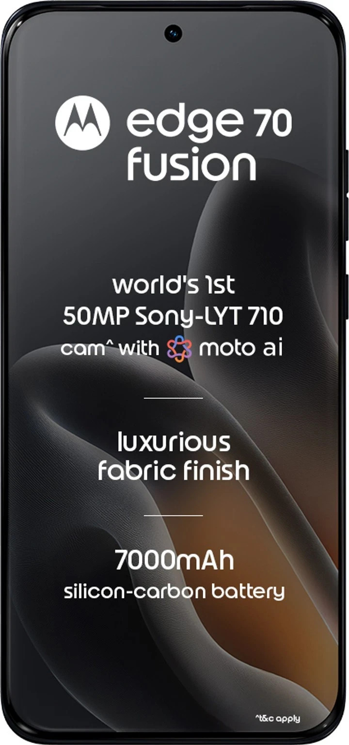 Motorola Edge 70 Fusion 5G 128GB 8GB RAM NFC Snapdragon 7s Gen4 7000m