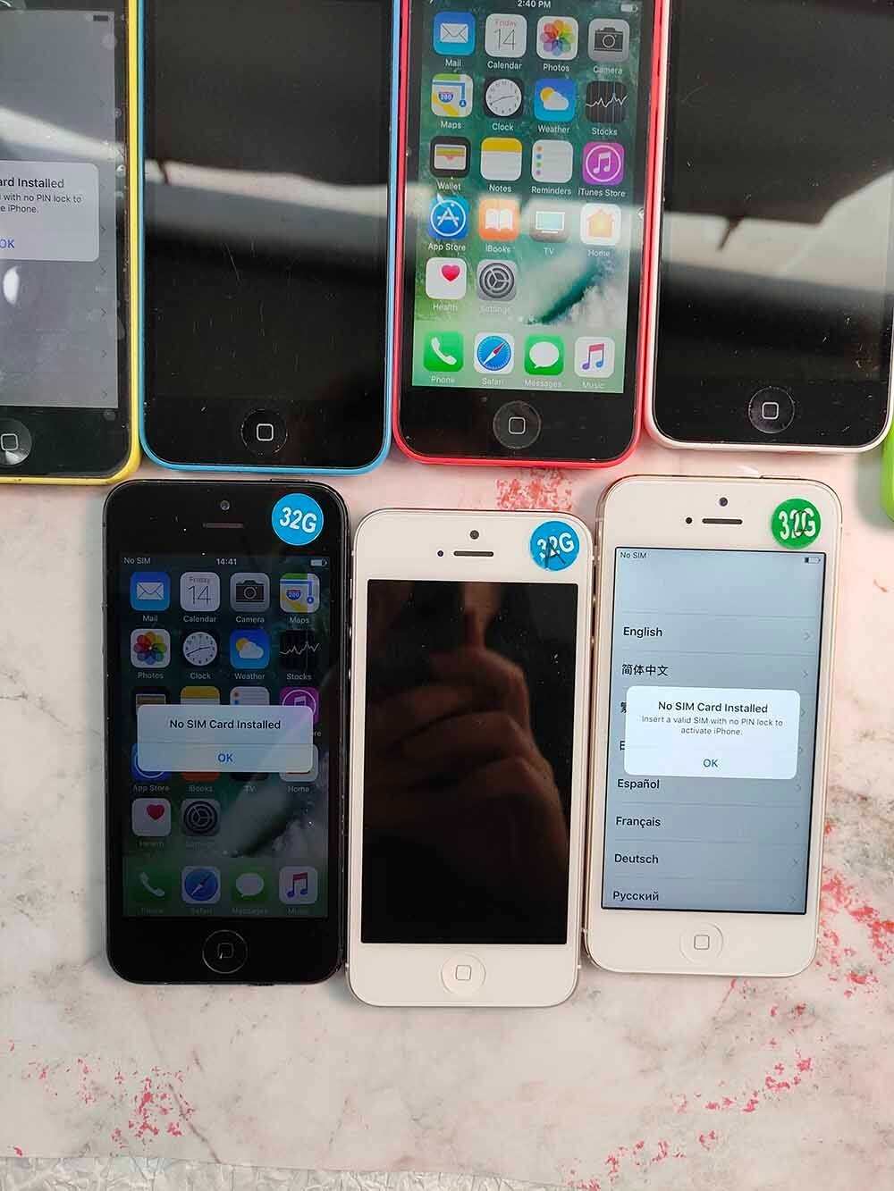 Apple iPhone 5 5C 5S 8GB 16GB 32GB 64GB Unlocked 4G iOS mobilephone, 100% GOOD