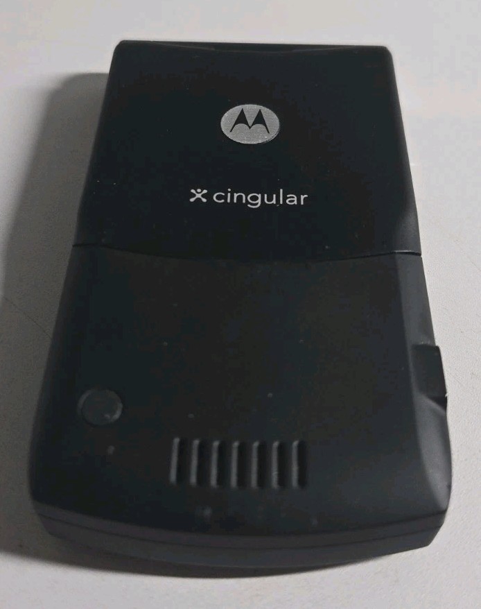 Motorola Razr V3 Black Cingular Cellular Phone