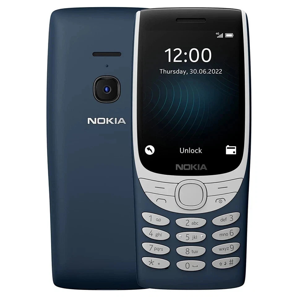Nokia 8210 4G Unlocked Volte with Dual SIM Display Feature Cellphone
