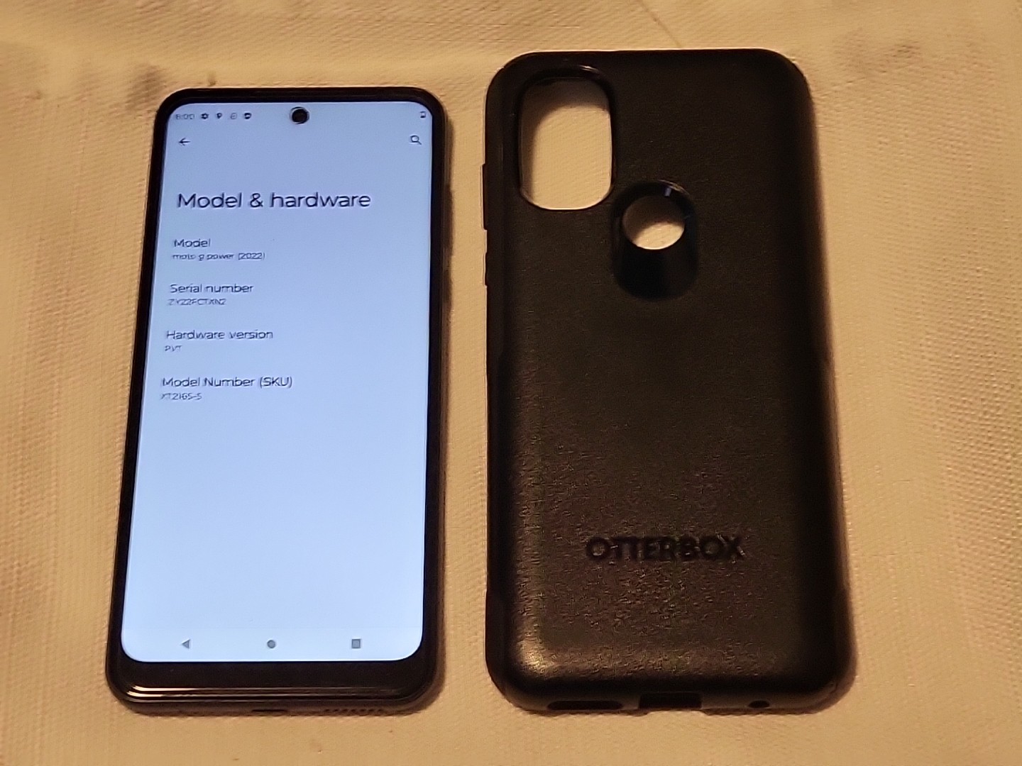Motorola Moto G Power (2022) XT2165DL 64GB 4GB Unlocked Black Good Condition