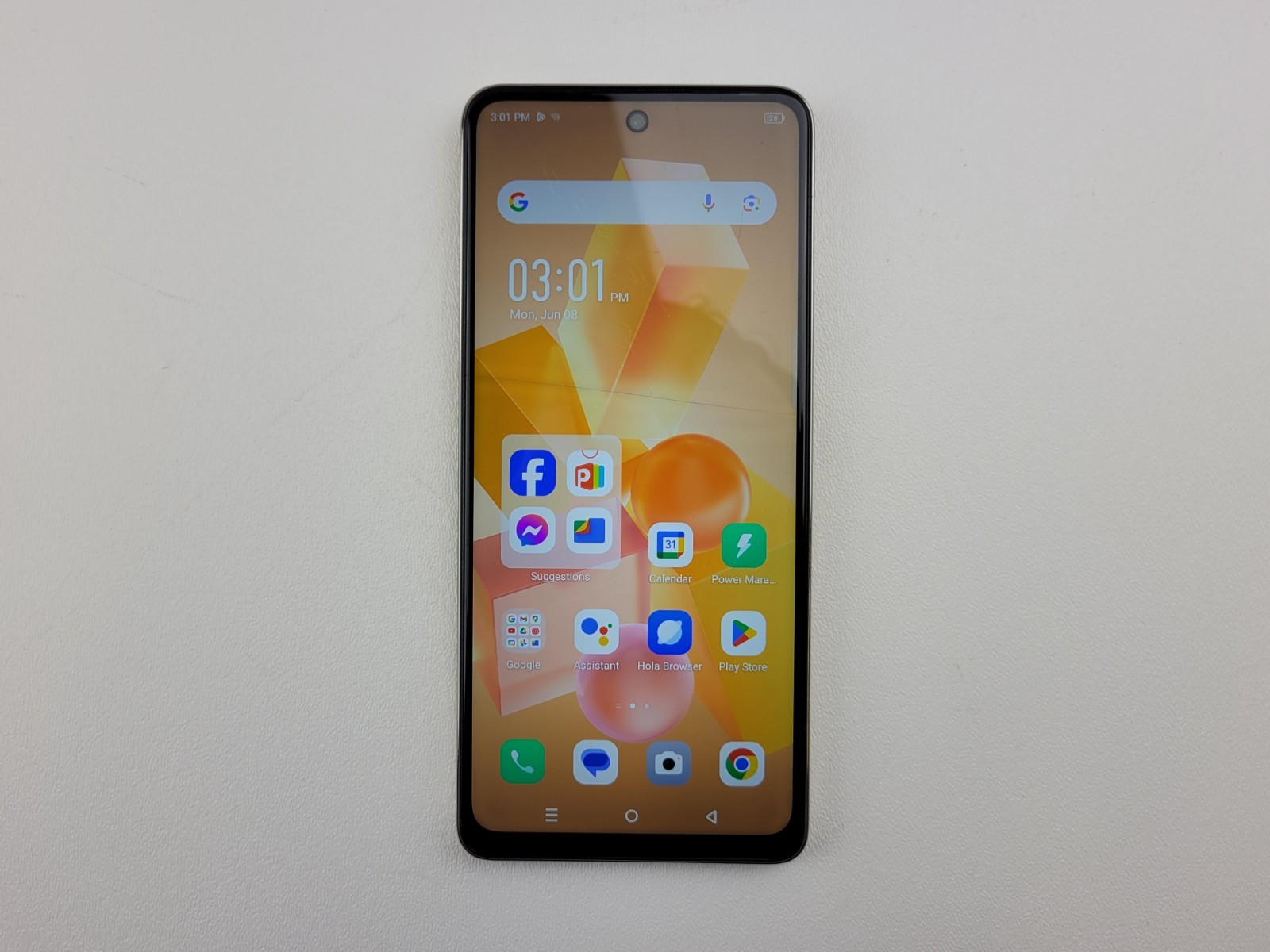 Infinix HOT 40 Pro 4G (X6837) 256GB (GSM Unlocked) Dual SIM – CRACKED – H7632