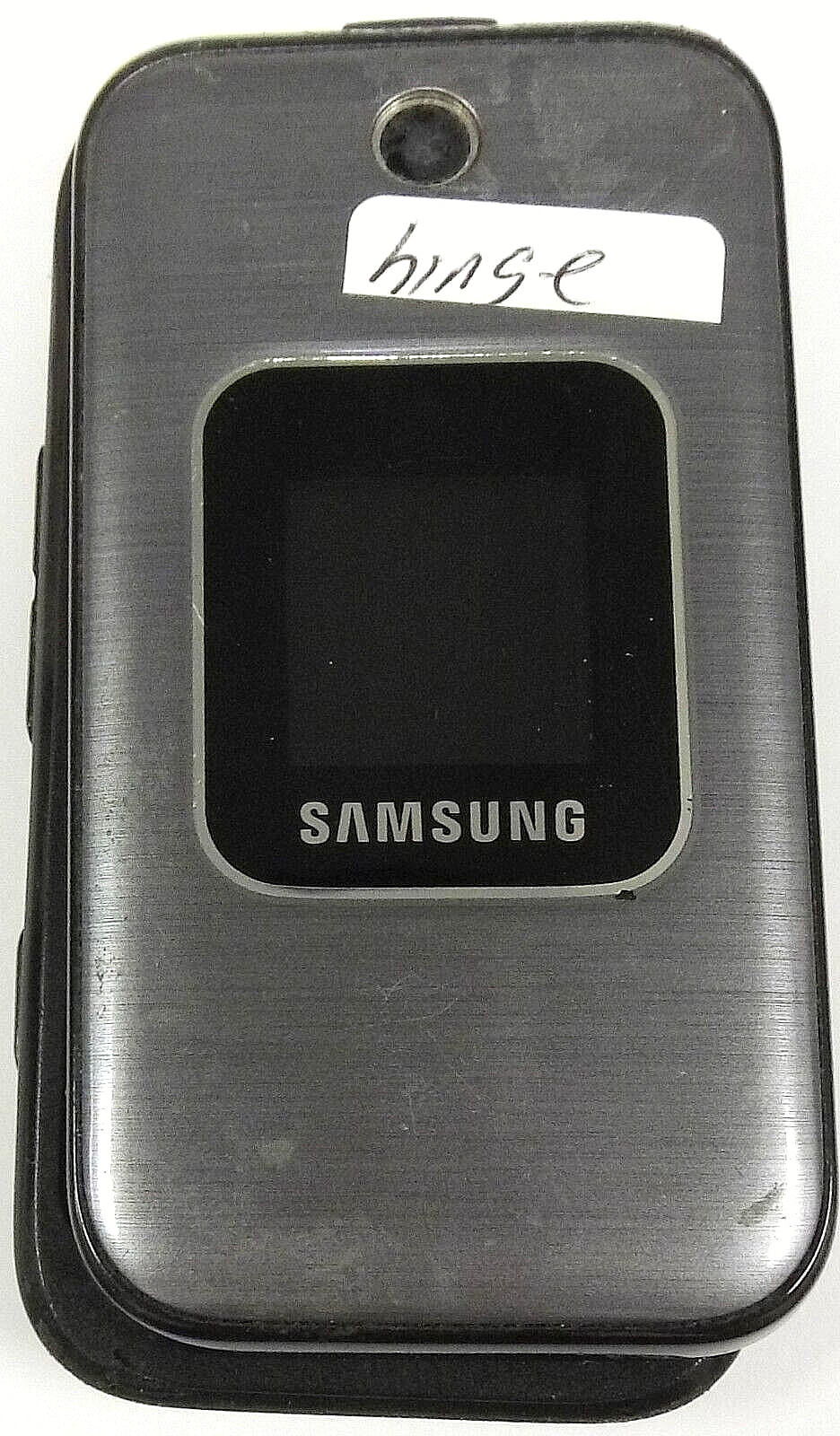 Samsung SPH-M400 – Gray and Black ( Q Link Wireless ) Cellular Flip Phone