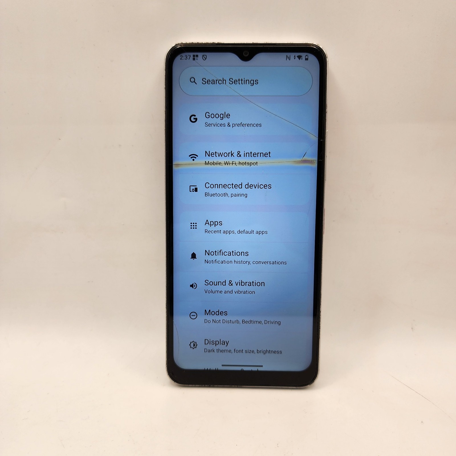 T-Mobile Revvl 7 5G TMRV075G 128GB Arctic Gray (T-Mobile) – No Metro