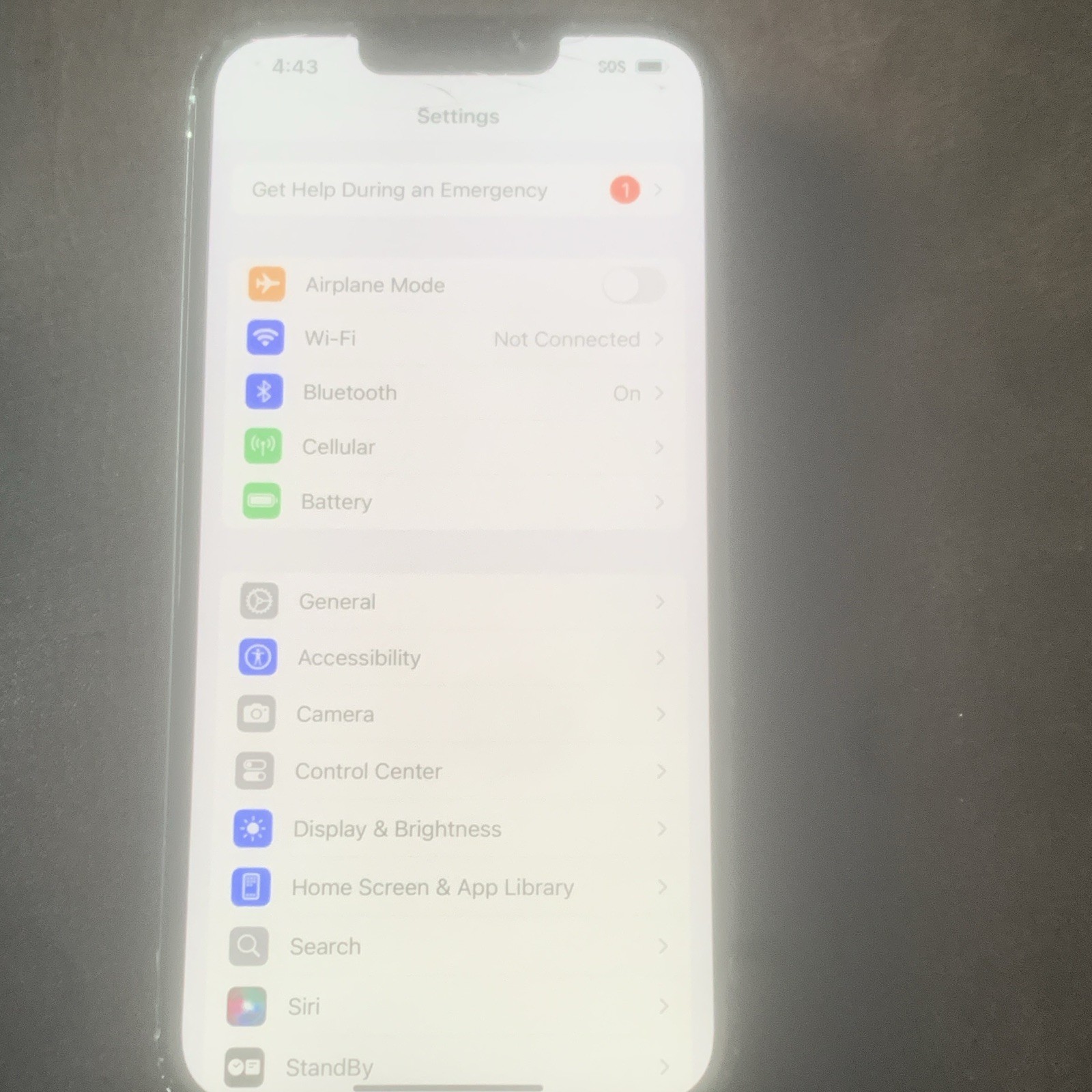 Apple iPhone 13 16GB Unlocked Black iOS Smartphone Slate Style Used