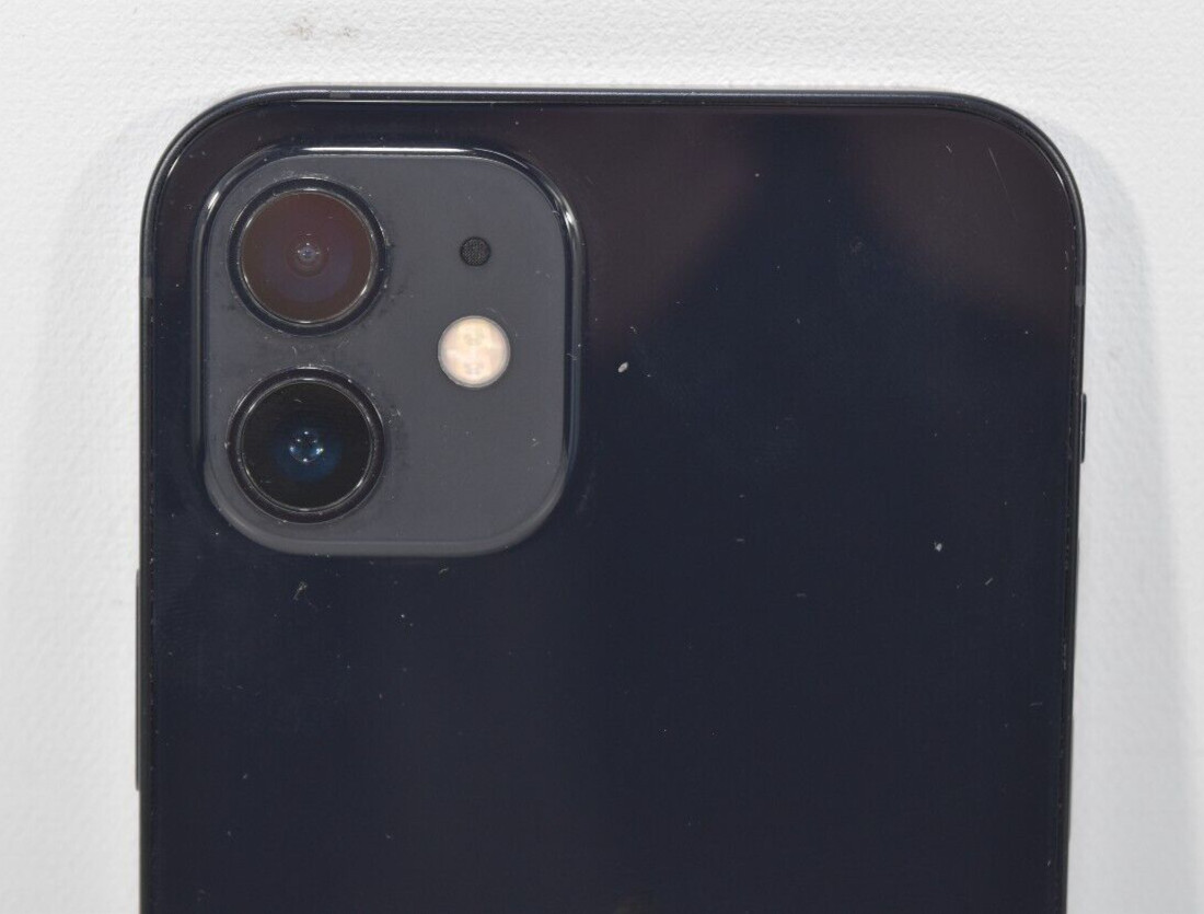 Apple iPhone 12 A2172 64GB AT&T (CDMA/GSM) Black MGEF3LL/A – Good
