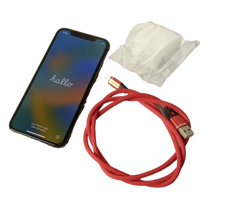 Apple iPhone X 64GB Gray Unlocked A1865 Reset Grade A Good