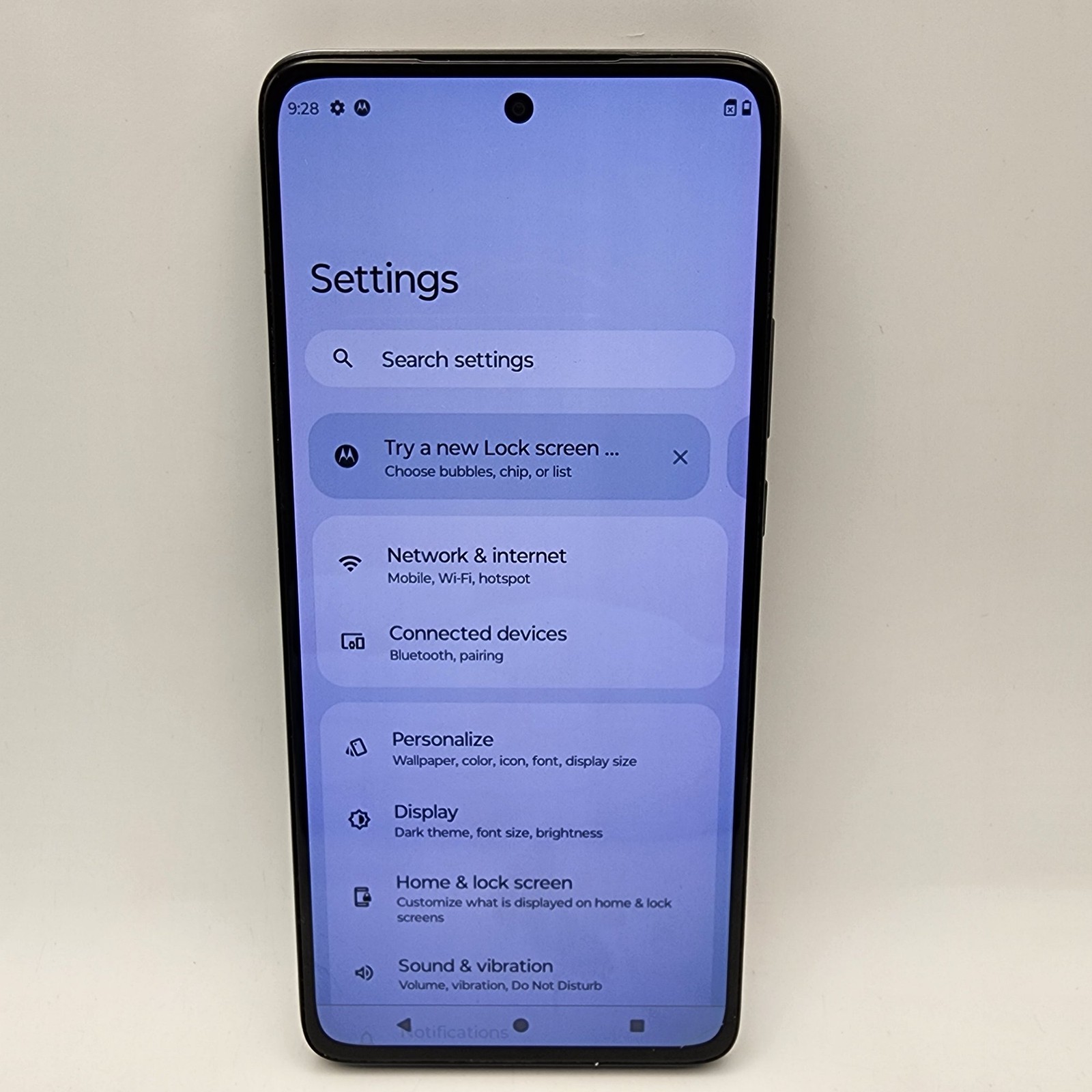 Motorola Edge 5G (2022) XT2205-1 128GB Mineral Gray (T-Mobile)