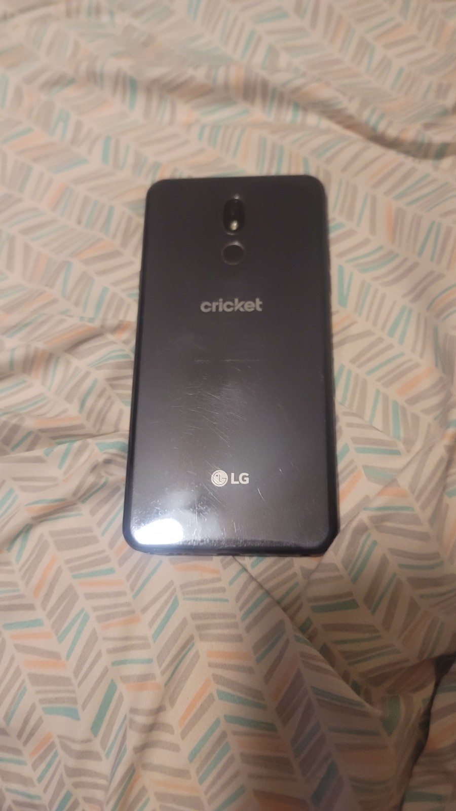 LG Stylo 5 32GB Black 6.1in Android Bar Smartphone for Cricket