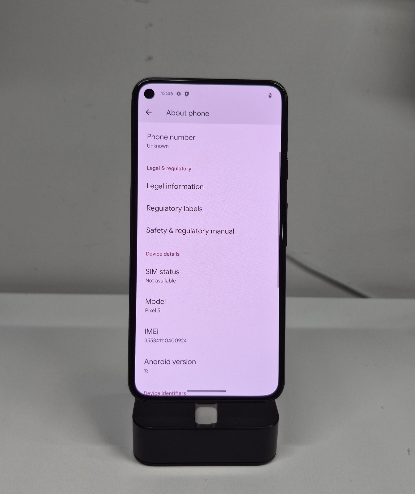 google pixel 5 unlocked USED