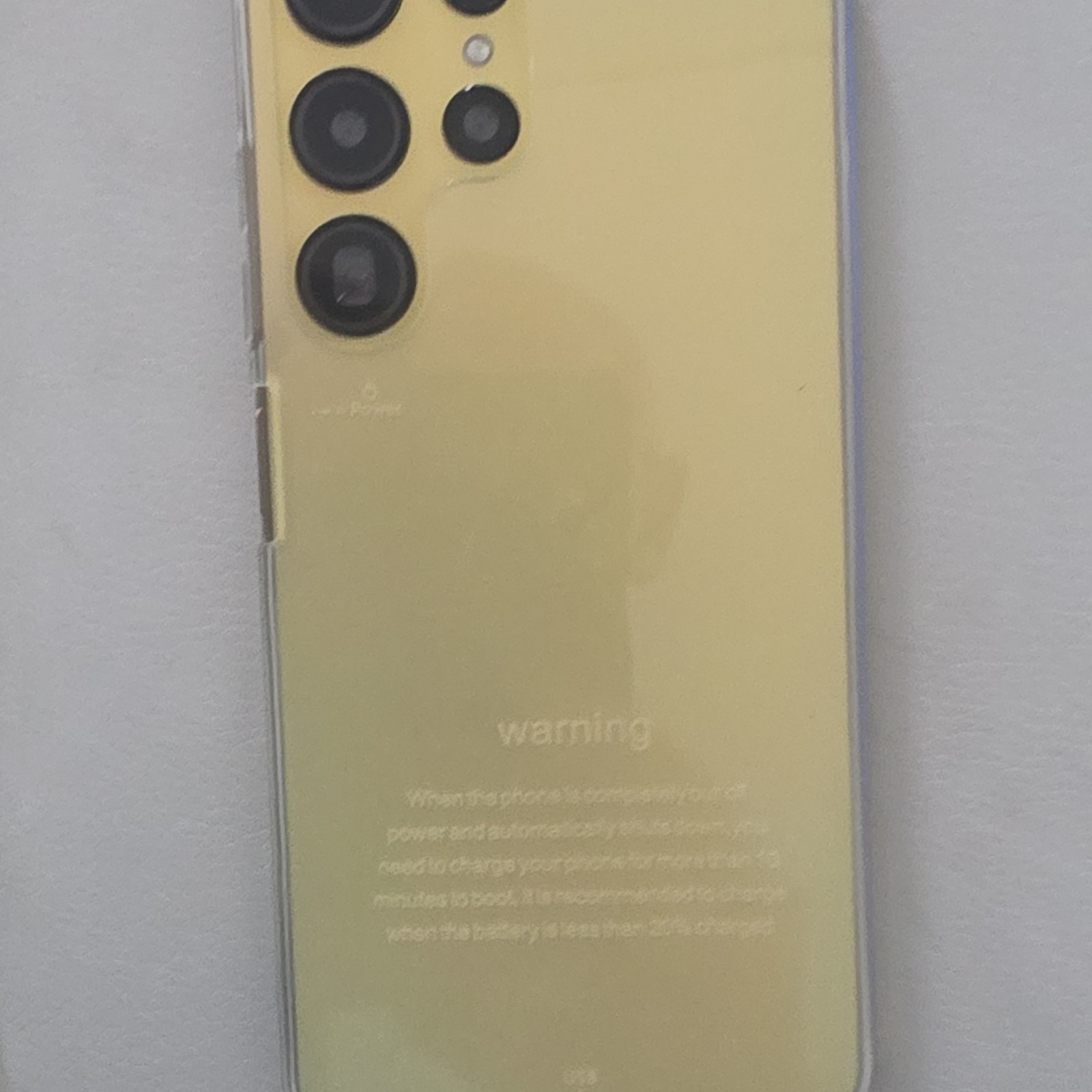 SOYES S10S Yellow Android Smartphone Rear Camera Self-Timer Function