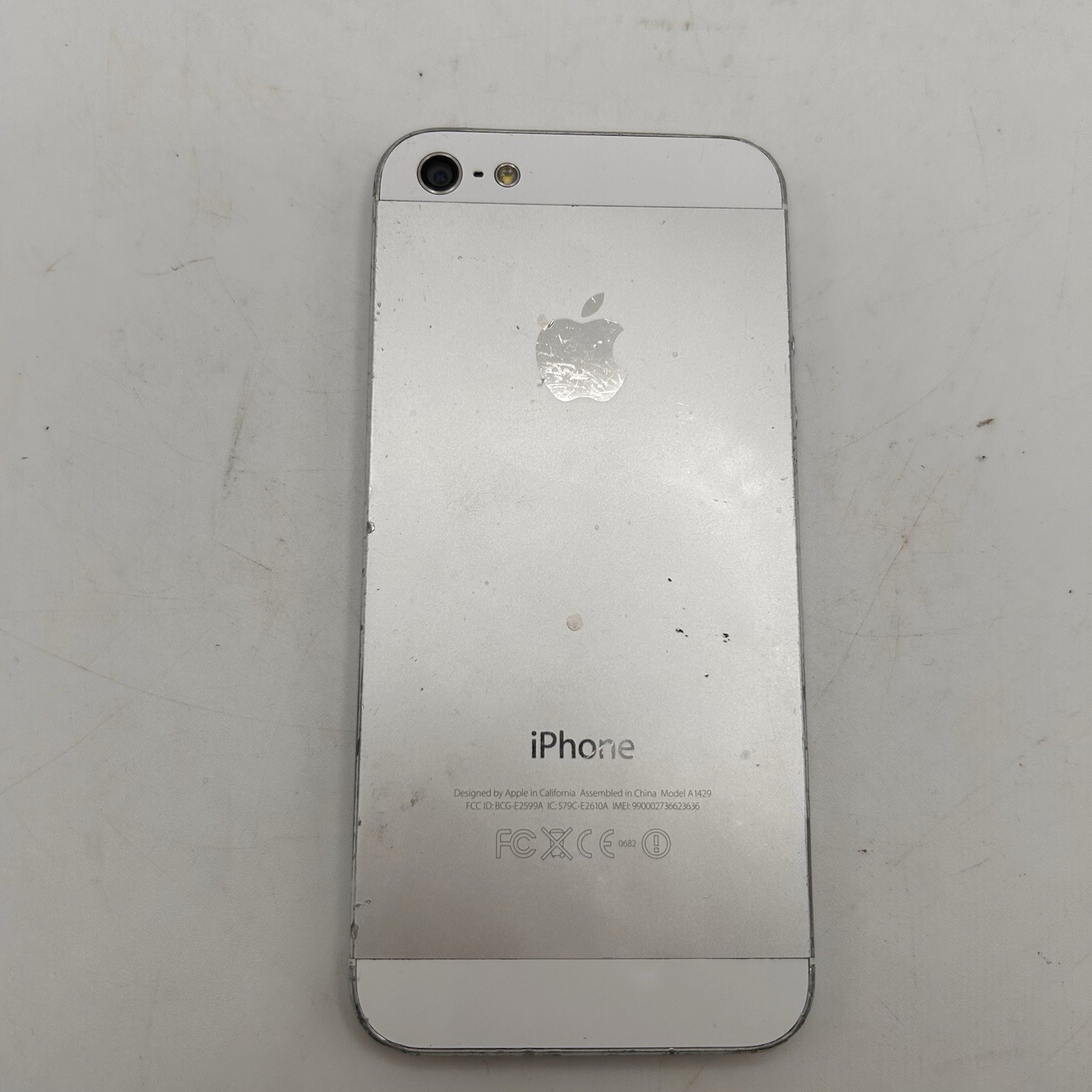 Apple iPhone 5 A1429 Silver Smartphone For Parts