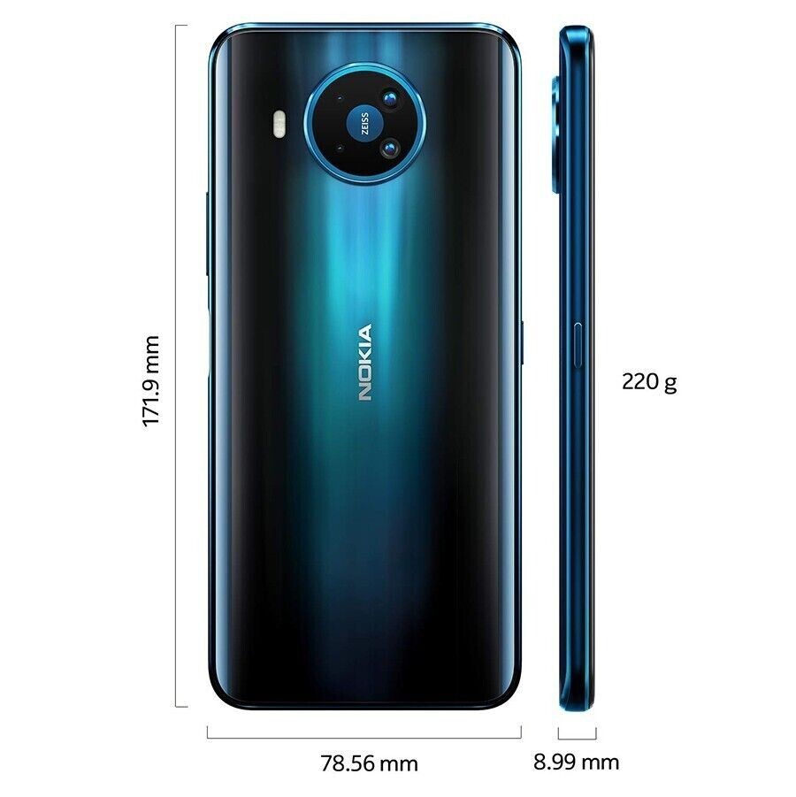 Original Nokia 8.3 5G 64G 64MP Factory Unlocked DUAL SIM CellPhone GOOD Android