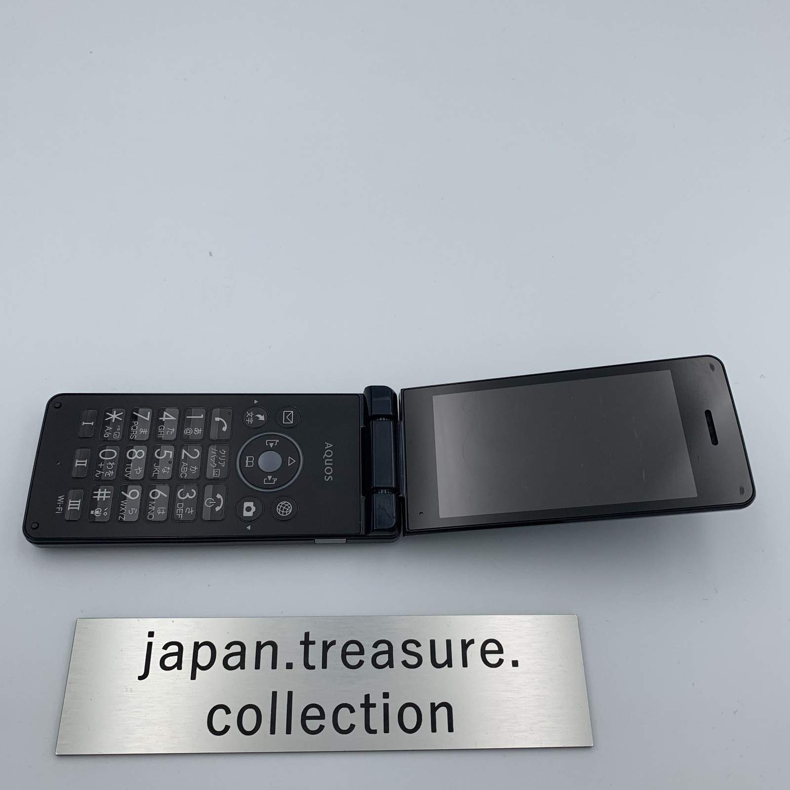 SHARP AQUOS KEITAI 4 A205SH Black 8GB 1GB RAM Unlocked Flip Phone 3.4 JAPAN