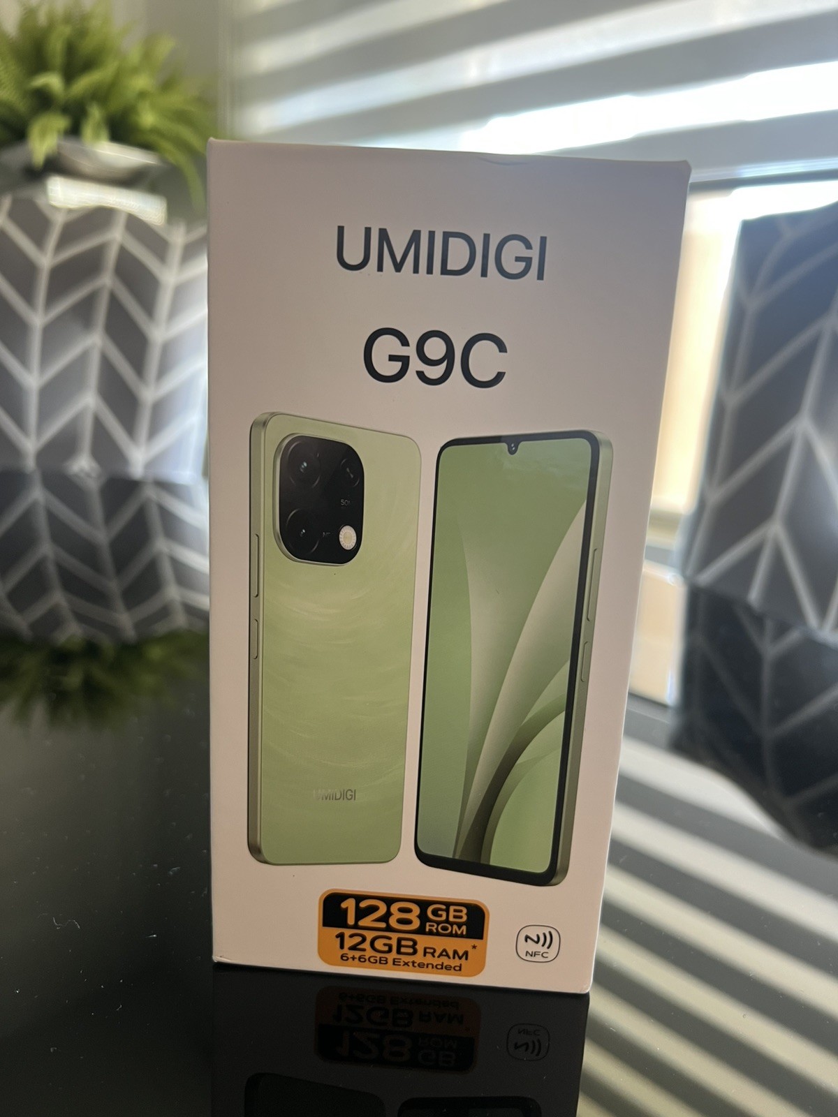 UMIDIGI G9C 6GB+128GB 6.75” Dual SIM 50MP NFC Android Unlocked Smartphone