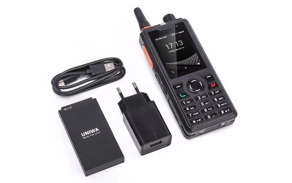 F41 7S+ Zello Walkie Talkie 4G Radio Sim Card Support Wifi Bluetooth Long Range