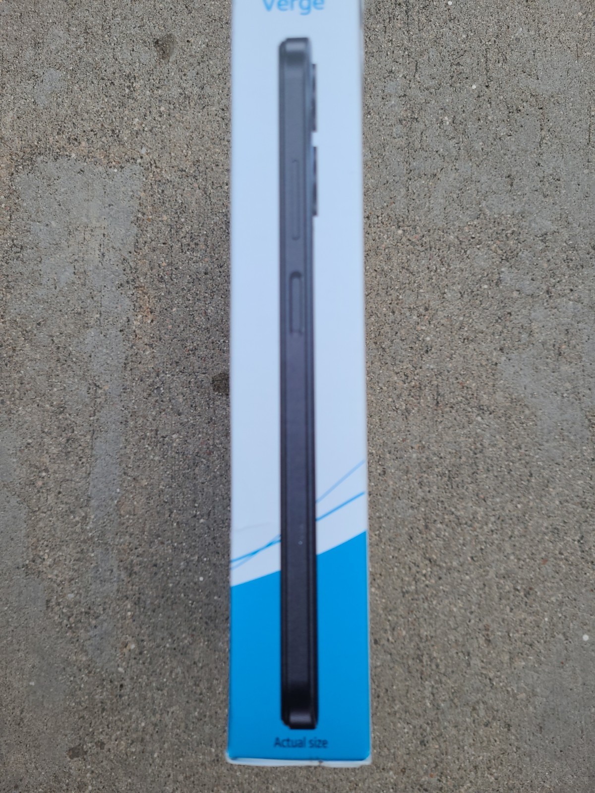 AT&T Verge 64GB Locked Smartphone, Galactic Blue, 6.75″ Display, Android 14