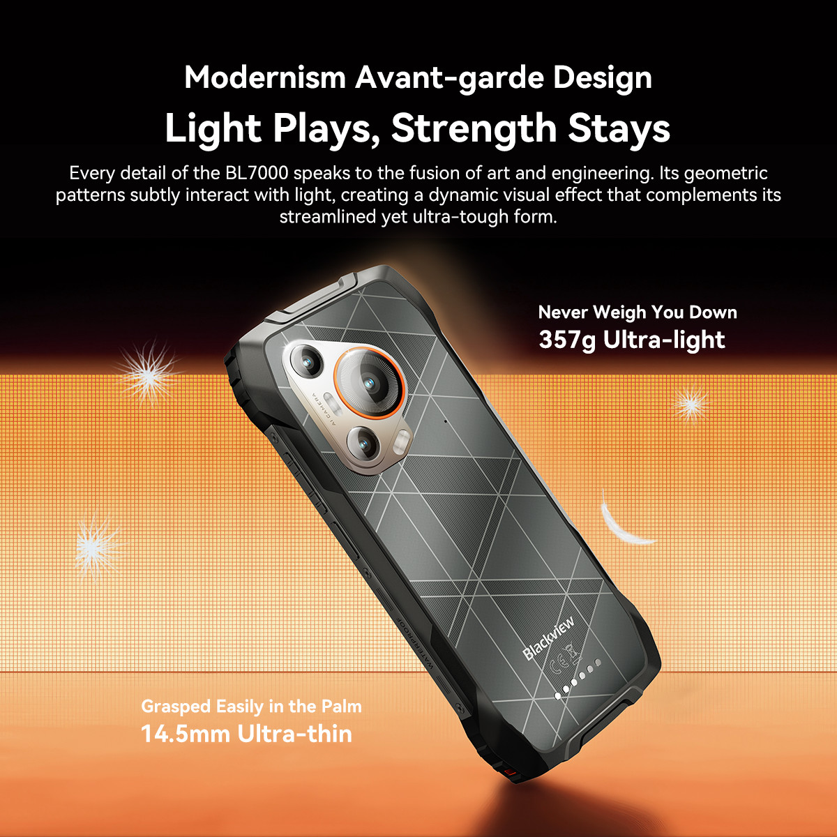 Blackview BL7000 AI 5G Rugged Smartphone 24GB+512GB 6.78″ 120Hz 7500mAh 50MP NFC