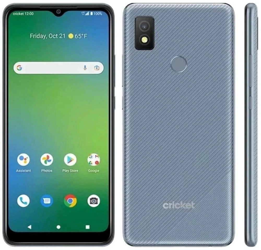 Cricket Icon 4 WTCKT01 32GB 3GB Cricket Locked Blue good**