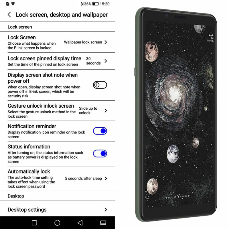 4G LTE Hisense A5 PRO CC Color E Ink Screen e-Book Reader Reading Mobile Phone
