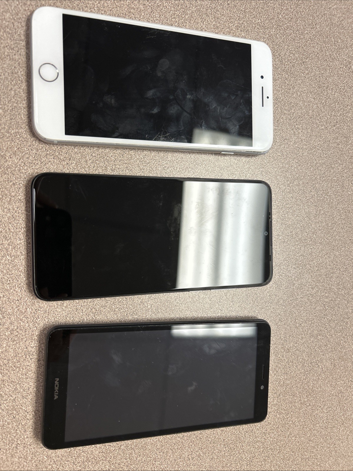 iPhone 8, Alcatel 2020, Nokia Phones