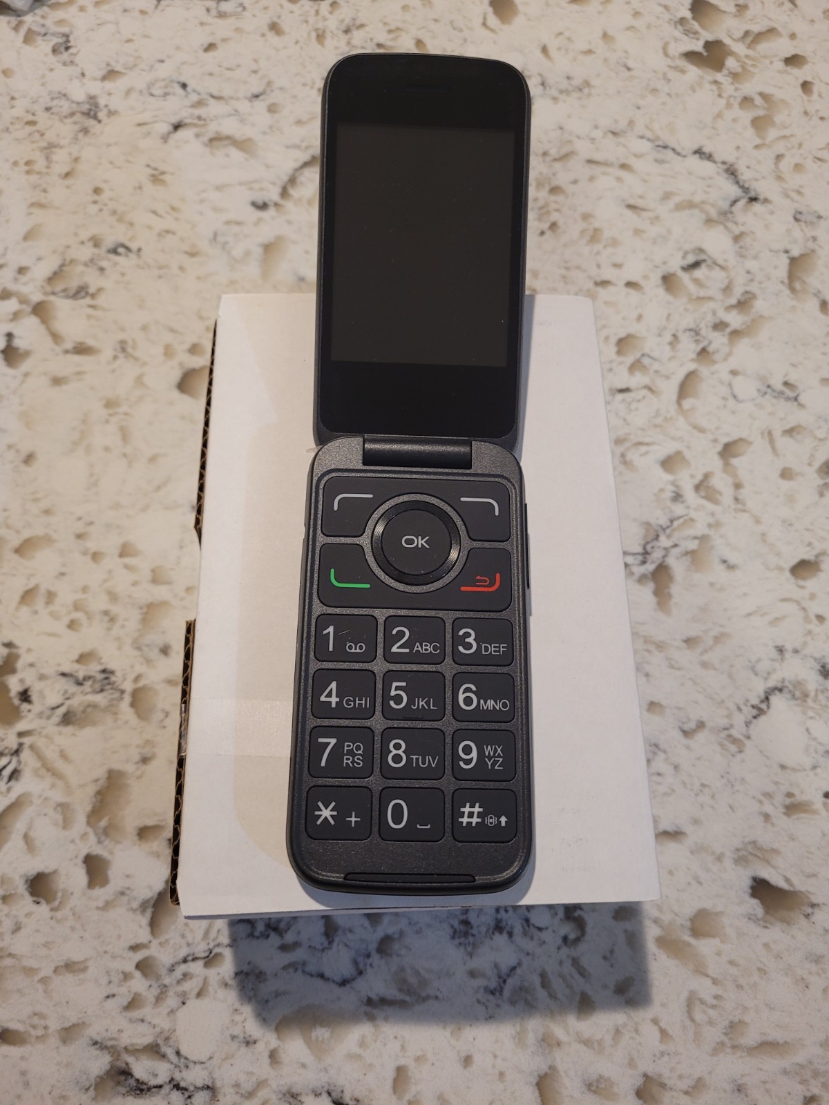 Alcatel SMARTFLIP 4052R 4G LTE AT&T Black Flip Phone