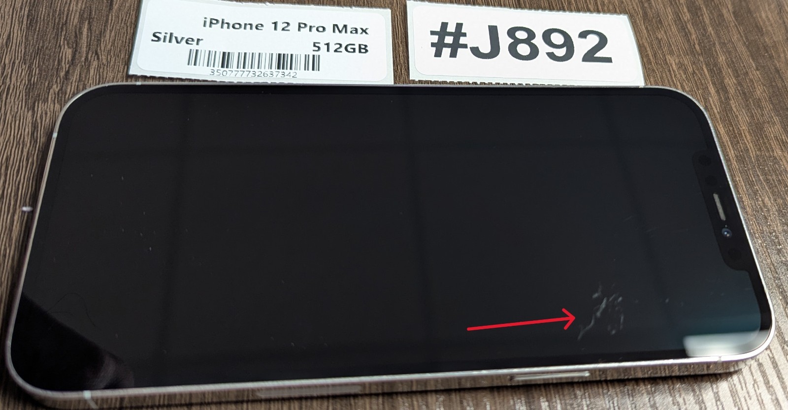 Apple iPhone 12 Pro Max 512GB Silver (Unlocked) – Read Seller Notes