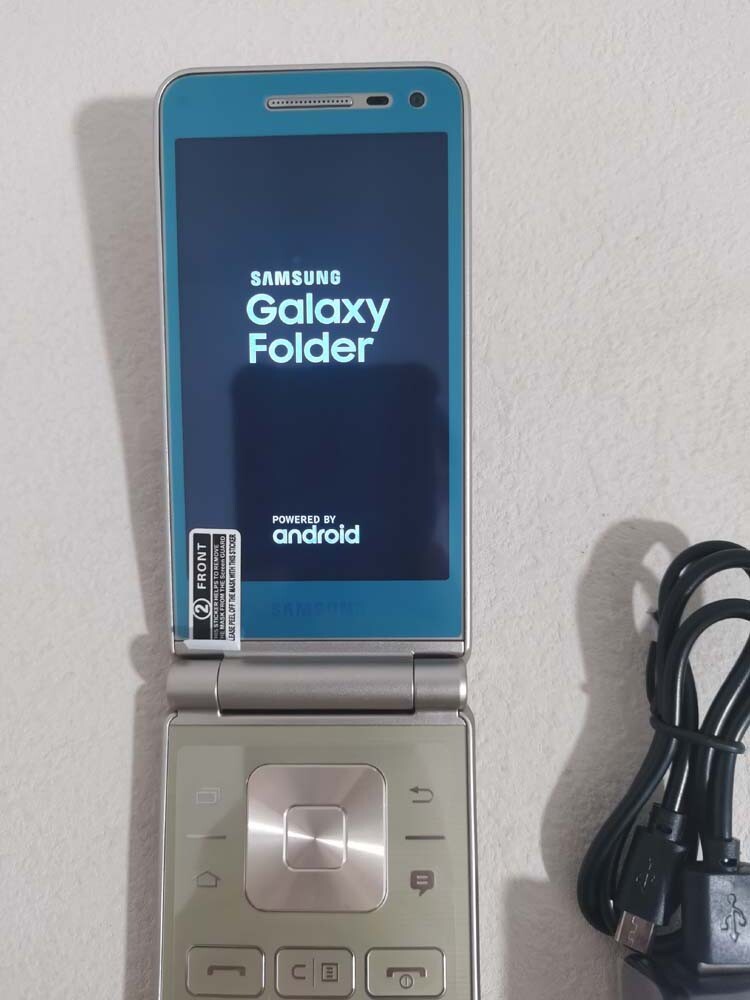 Samsung Galaxy Folder G1600 Dual SIM 16GB Flip SmartPhone (Unlocked )