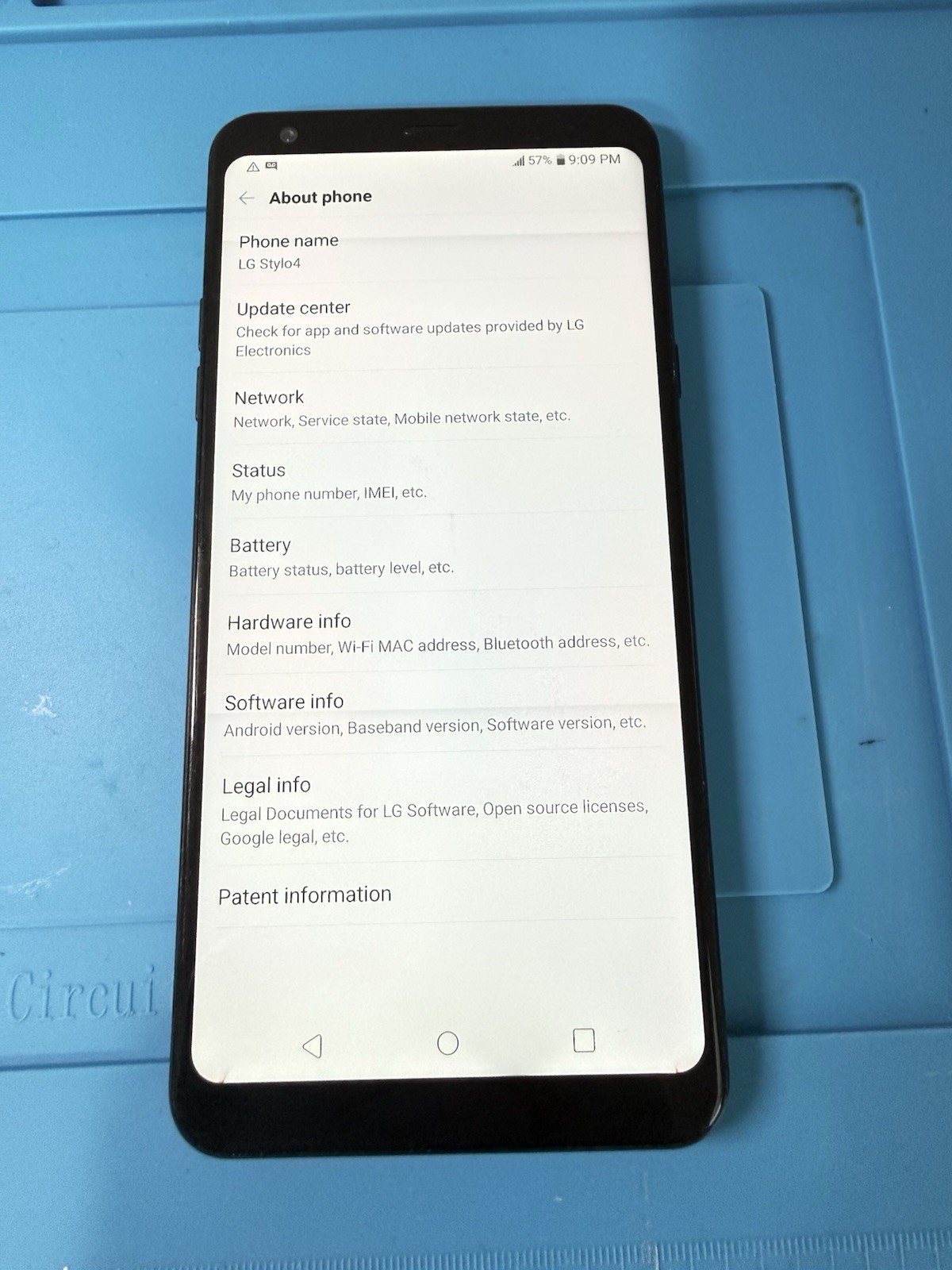 LG Stylo 4 Black Smartphone Fingerprint Sensor Android TracFone Bluetooth Wi-Fi
