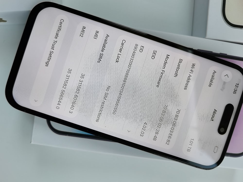 Apple iPhone 14 Pro -1TB – 6.1″ -48MP – Good condition -Unlocked – BOXED