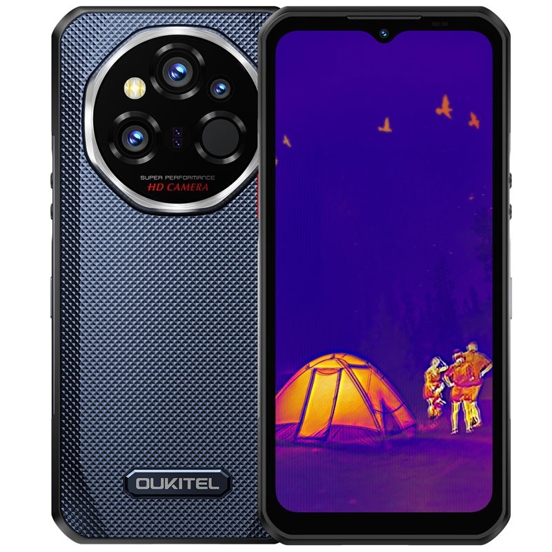 OUKITEL WP55 Ultra 5G Rugged Phone Android 15 Thermal Imaging 108MP 512GB Unlock