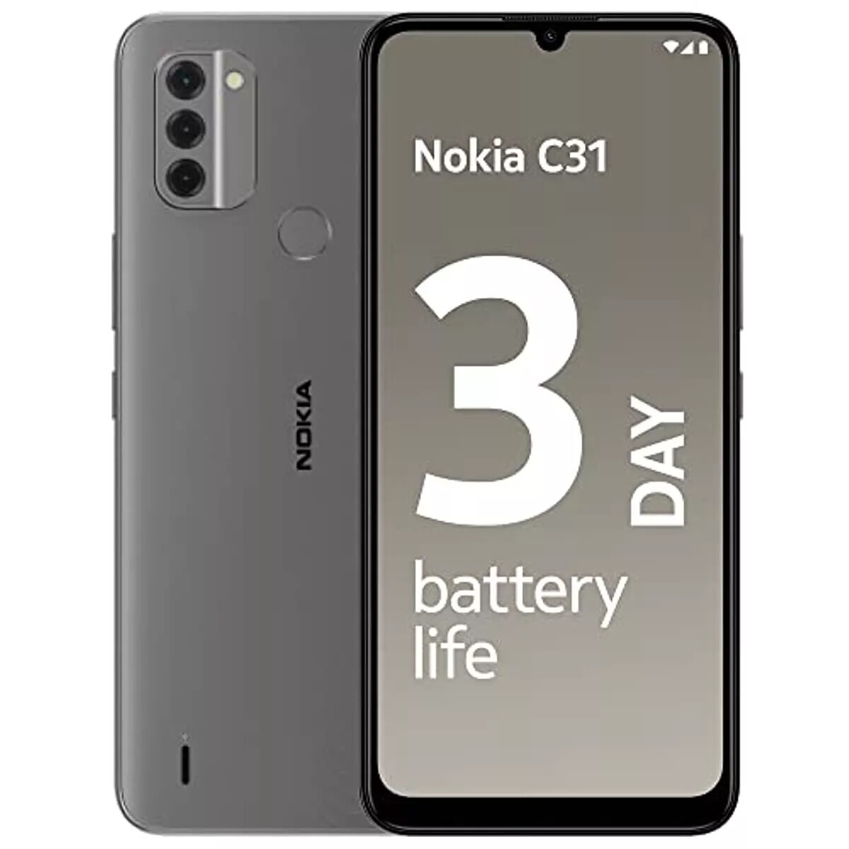 Original Nokia C31 Dual SIM 4G LTE 6.75″ 13.0MP Mobile Phone