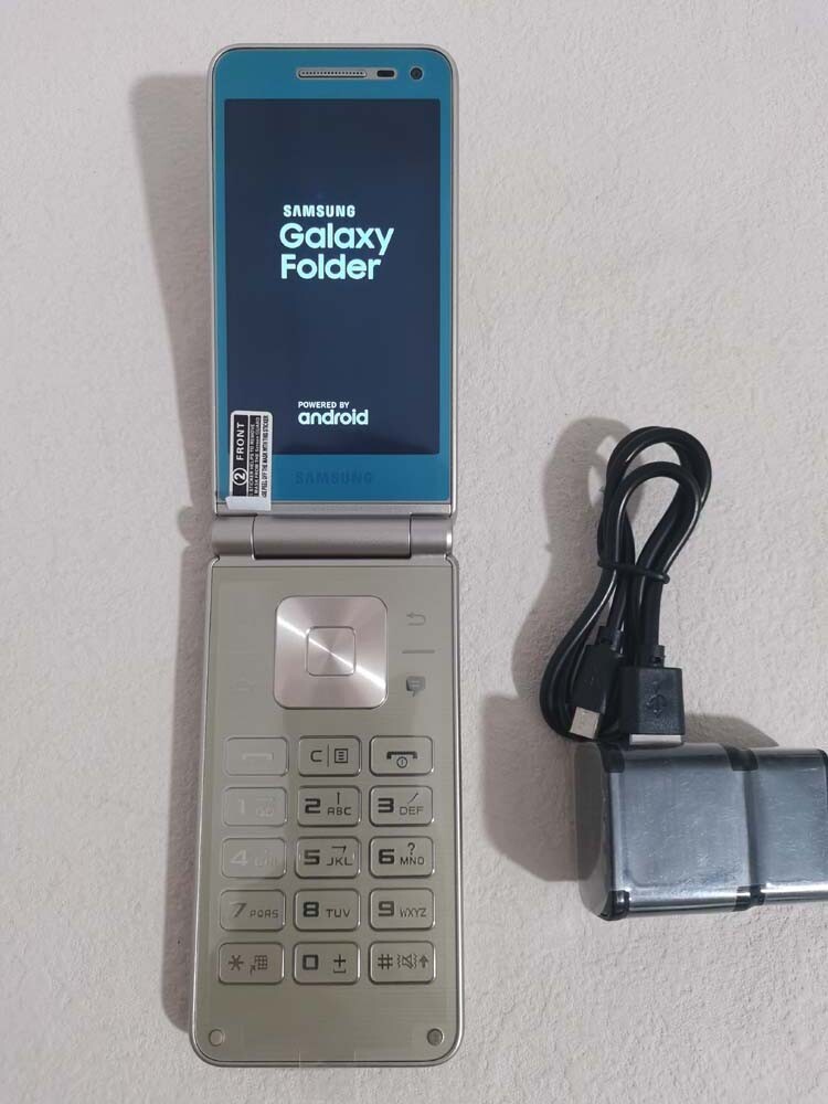 Samsung Galaxy Folder G1600 Dual SIM 16GB Flip SmartPhone (Unlocked )