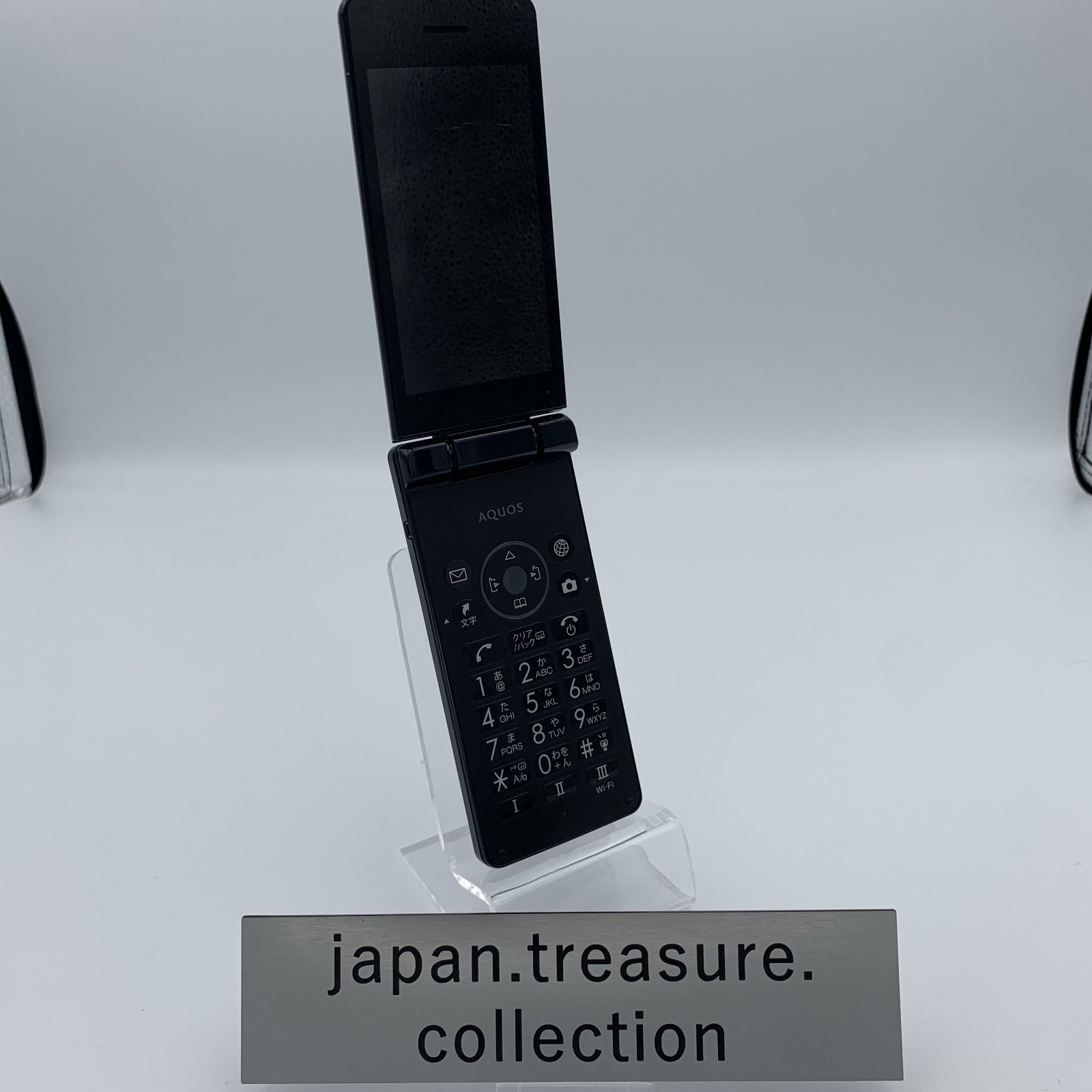 SHARP AQUOS KEITAI 4 A205SH Black 8GB 1GB RAM Unlocked Flip Phone 3.4 JAPAN