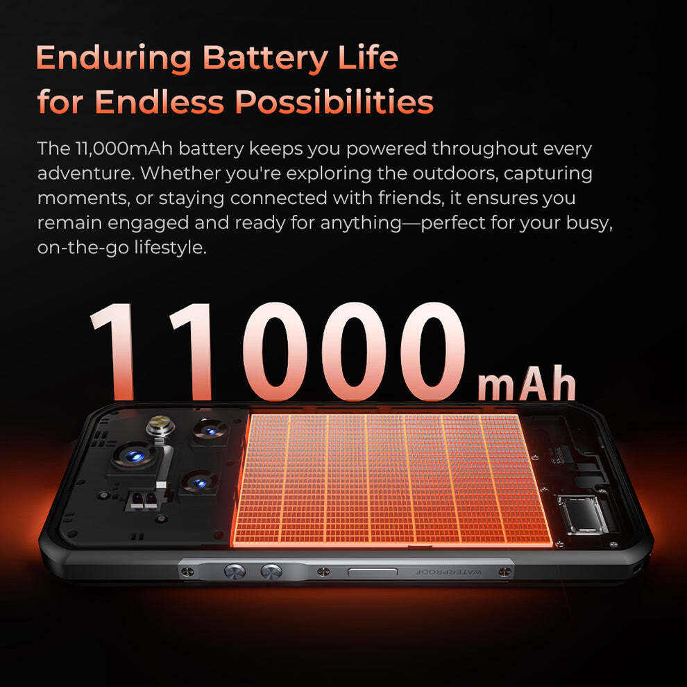 New Oukitel WP55 Pro Global Version 1100mAh 6.6’’108MP (16+32)/512GB