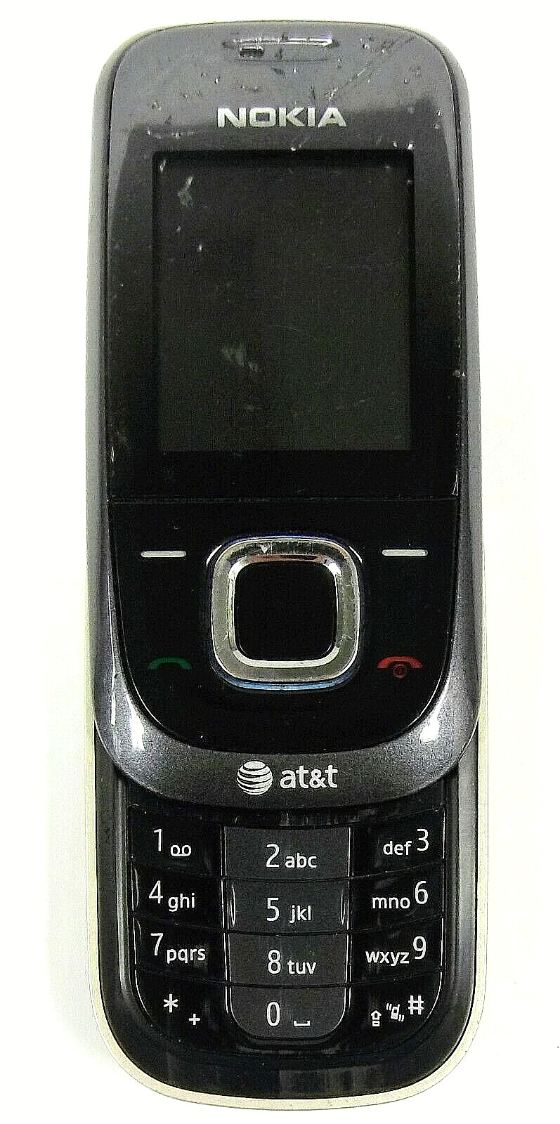 Nokia 2680 Slide – Slate Gray ( AT&T ) Very Rare GSM Slider Phone – No Back