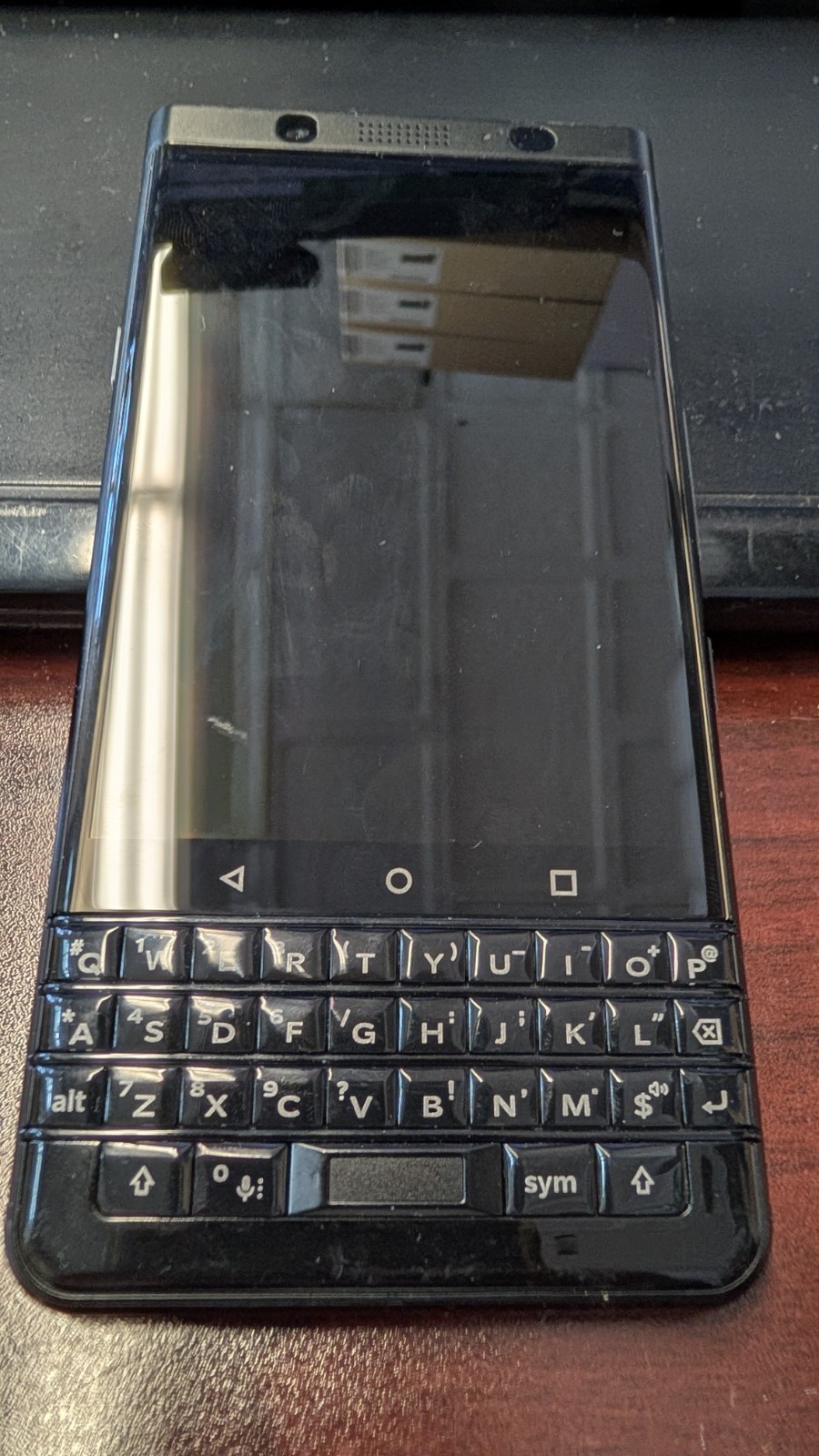 BlackBerry KEYone 32GB AT&T Smartphone 4G Black – BBB100-1 PARTS ONLY