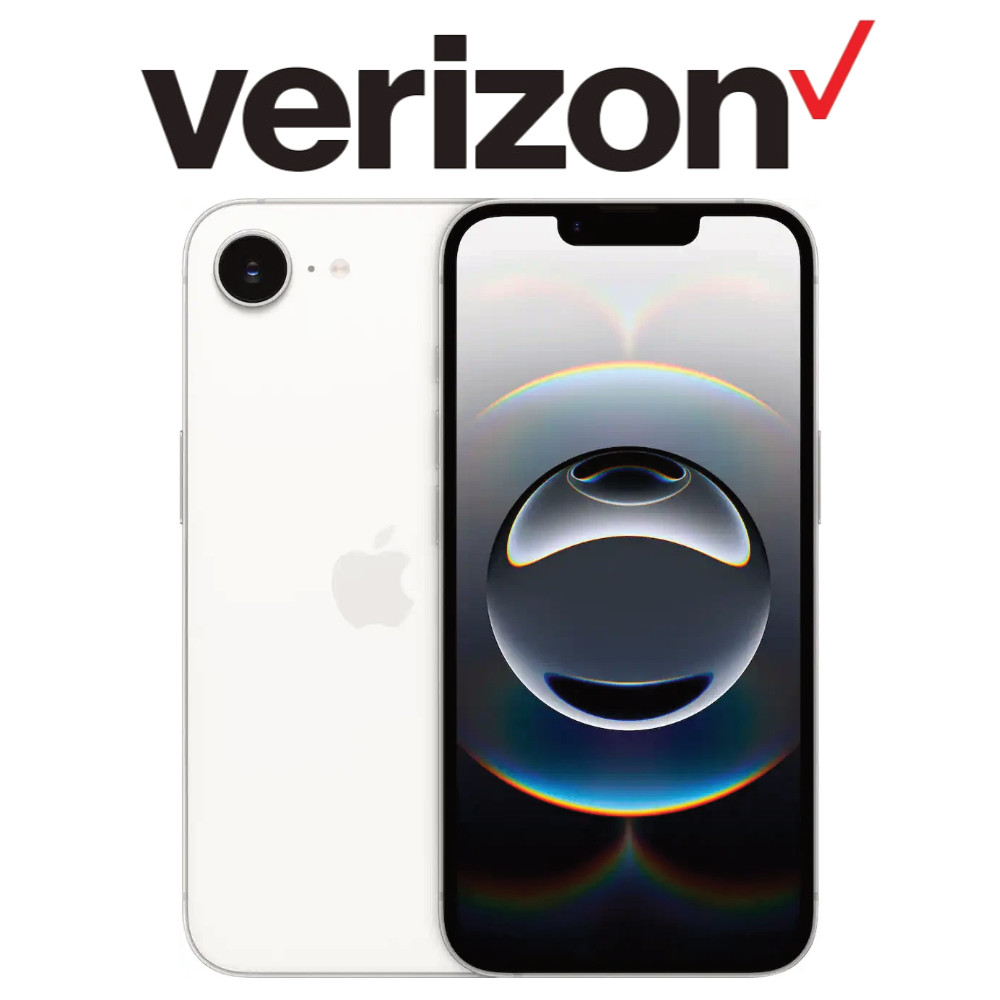 Apple iPhone 16e A3212 128GB White Verizon Locked Good