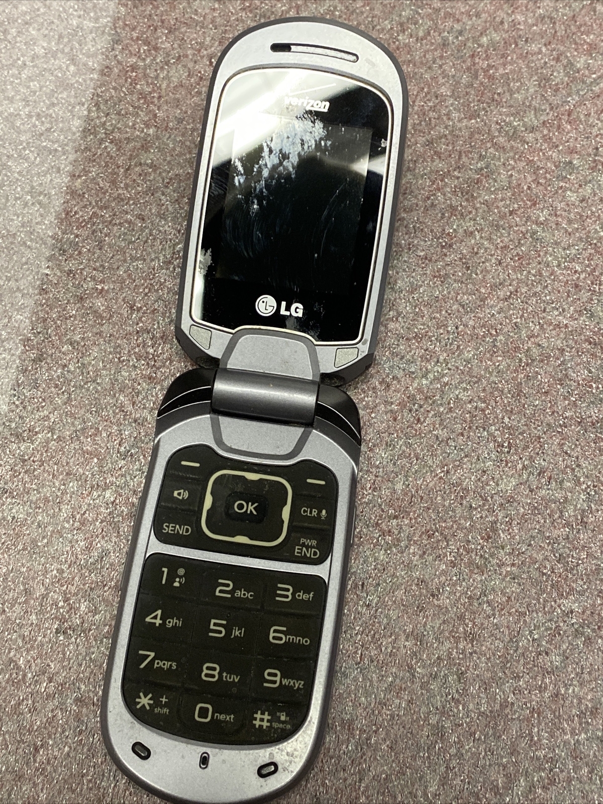 LG VN150 PP Gray/Black (Verizon) Cellular Phone
