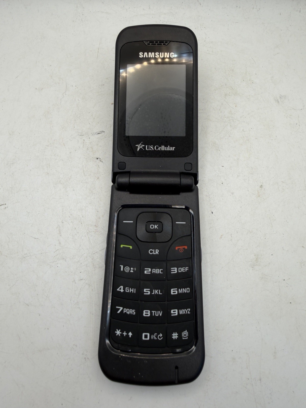 Samsung Chrono SCH-R260 U.S. Cellular Flip Phone Tested Working Boxed