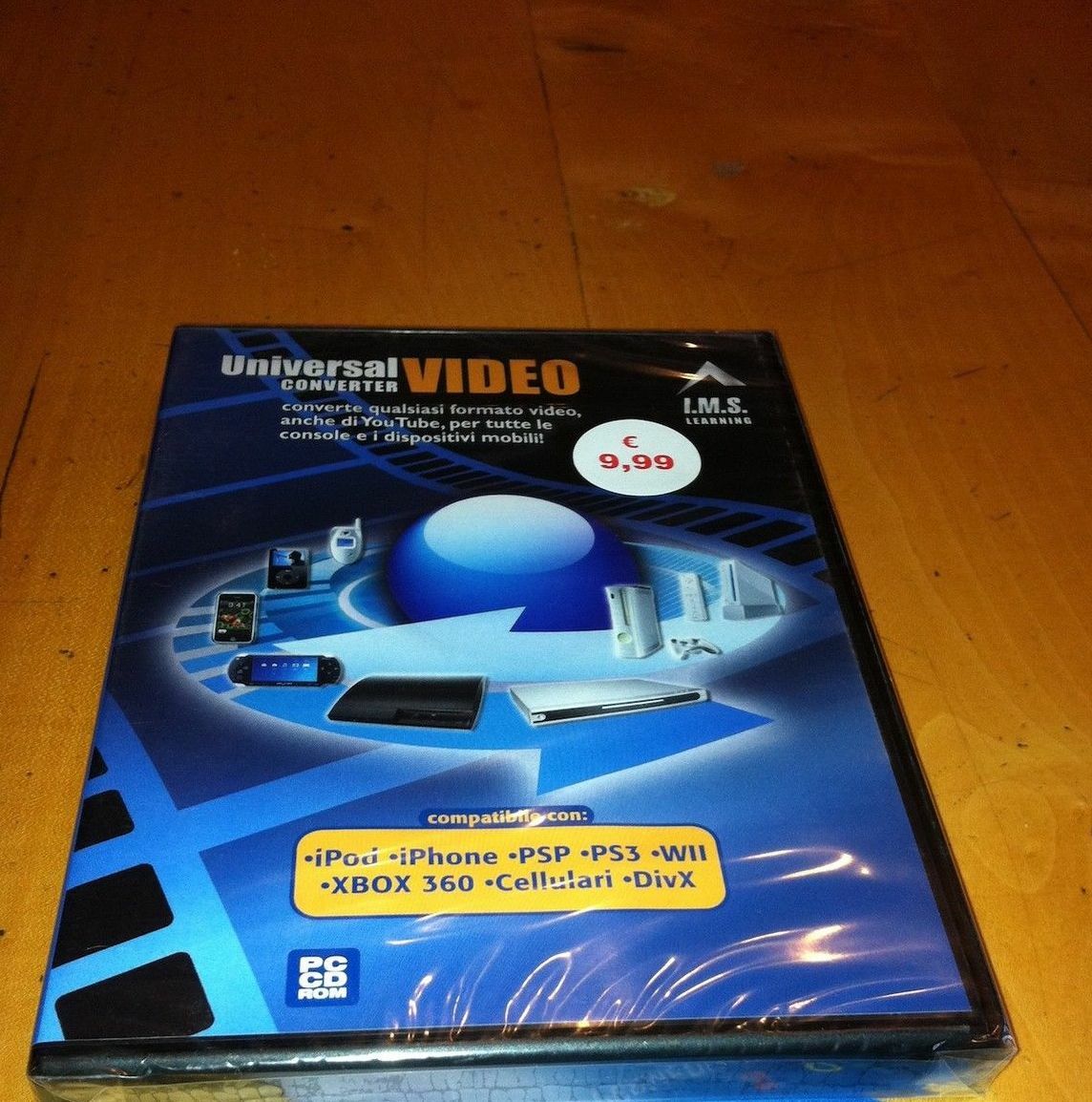 UNIVERSAL VIDEO CONVERTER FOR IPOD IPHONE PS3 PSP DViX WII CELLULAR NEW &SEALED