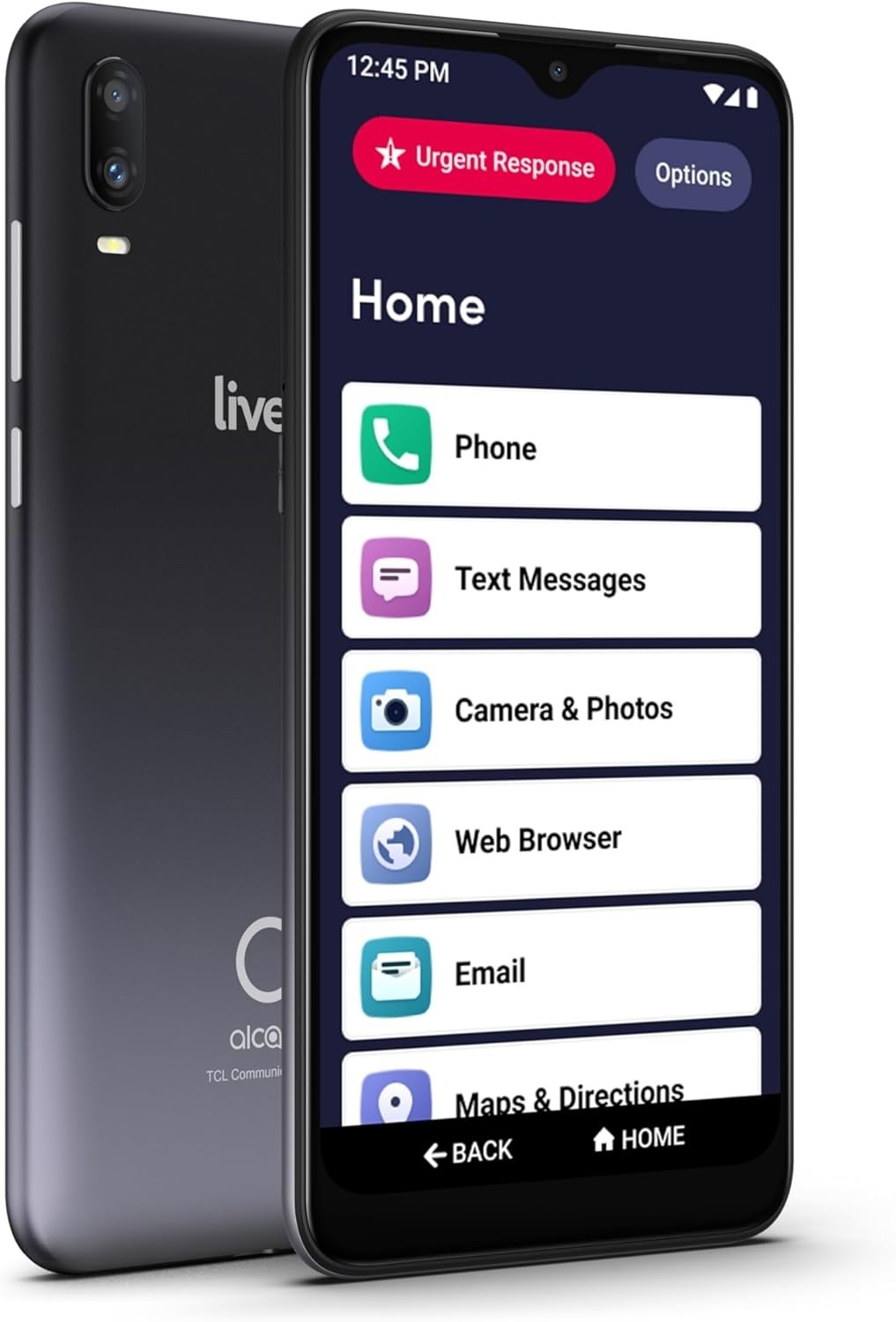 Lively Jitterbug Smart3 Smartphone Cell Phone for Seniors