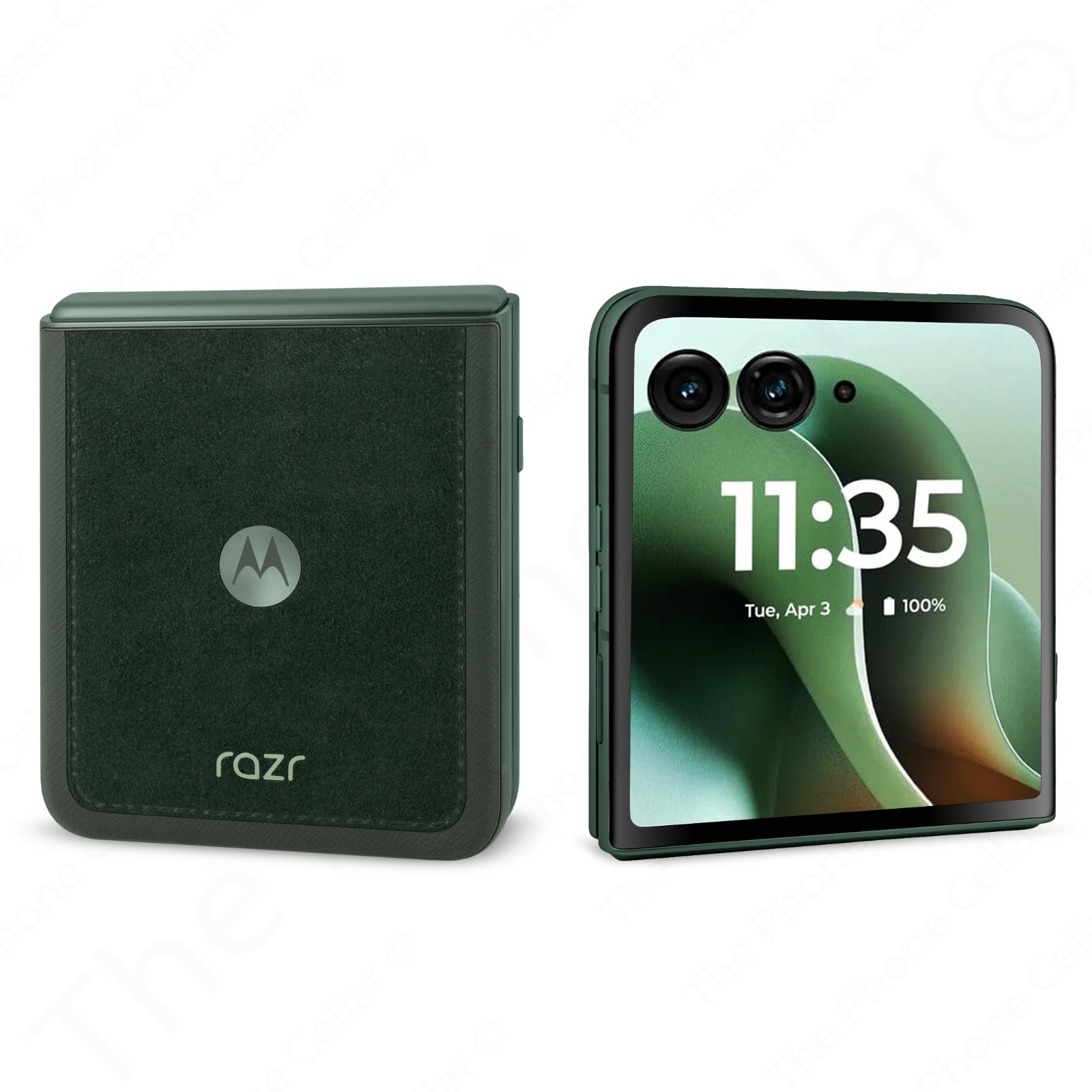 Motorola Razr Ultra 2025 XT2551 7″ Unlocked 512GB Folding 16GB 5G Scrab Green