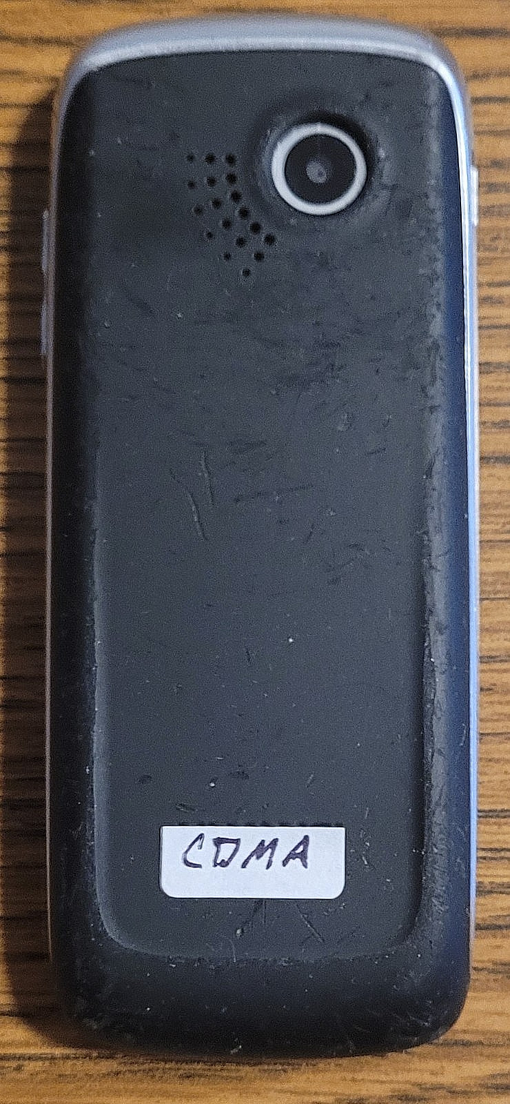 MetroPCS M228 – Black and Silver – Very Rare Cellular CDMA Candybar Phone – READ
