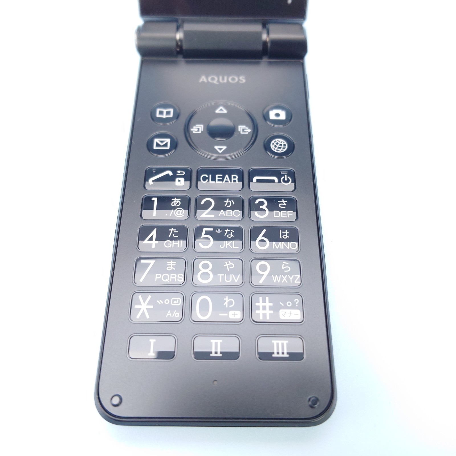 SHARP AQUOS KEITAI SH-N01 Unlocked Japanese Android Flip Phone English Ready