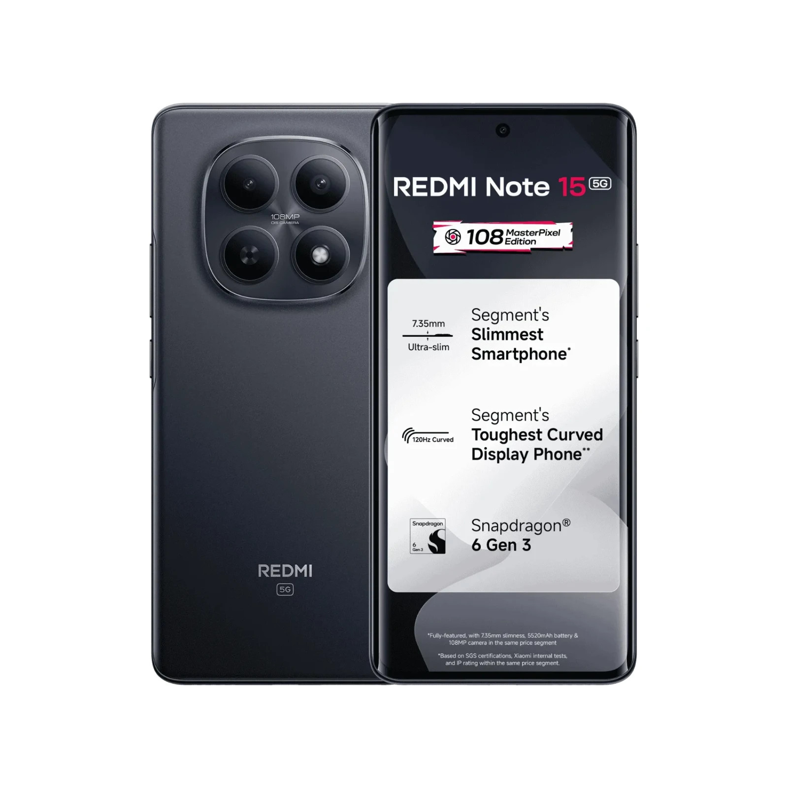 Xiaomi Redmi note 15 5G 256 GB 8 GB RAM FACTORY UNLOCKED 108MP 5520mAh 6.77″ New