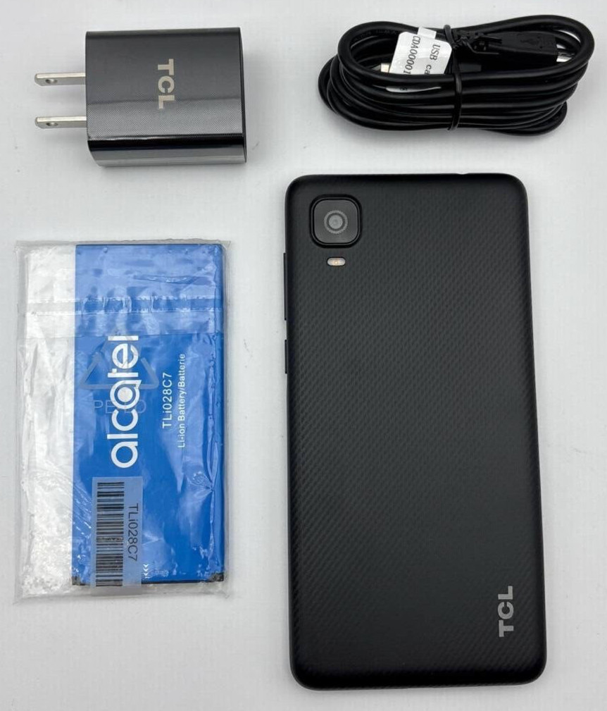 TCL A30 5.5″ Display Android Smartphone 32GB 3GB RAM 8MP Camera Tracfone Locked
