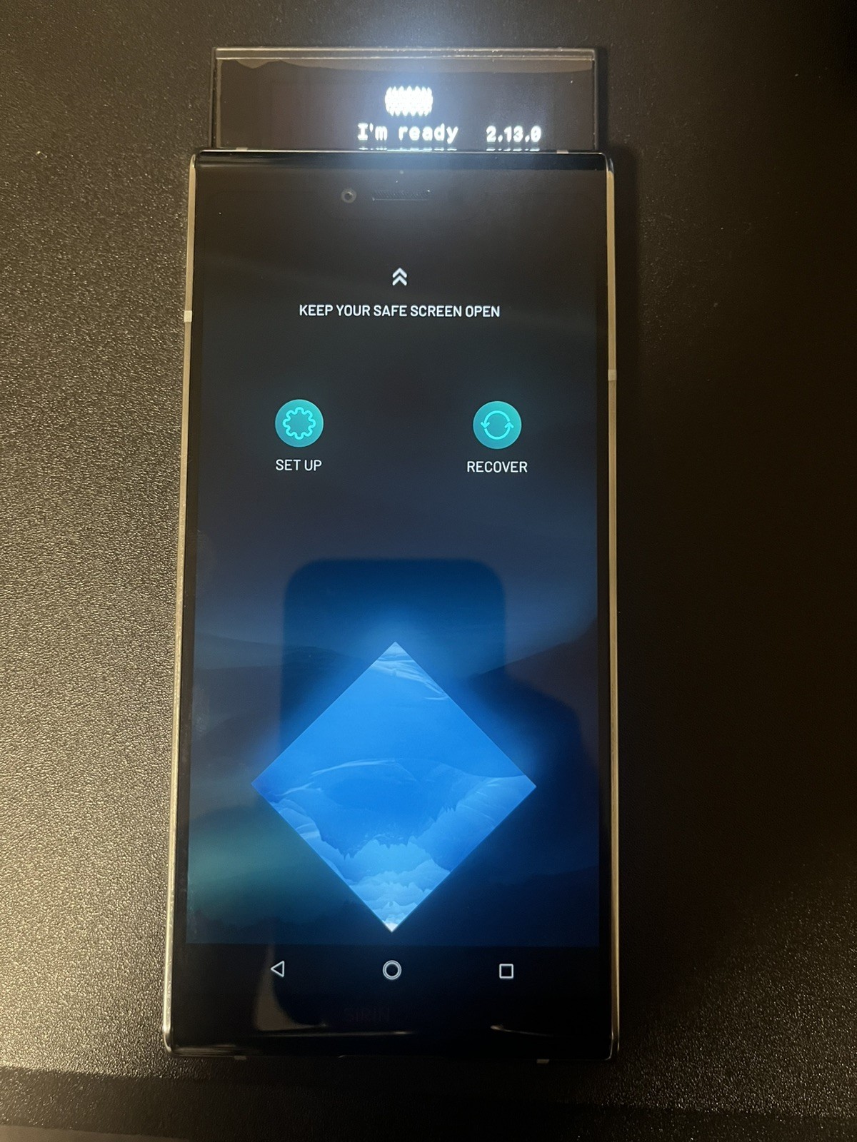 Sirin Labs FINNEY U1 Grey 128GB Factory Unlocked Blockchain CDMA 4G GSM
