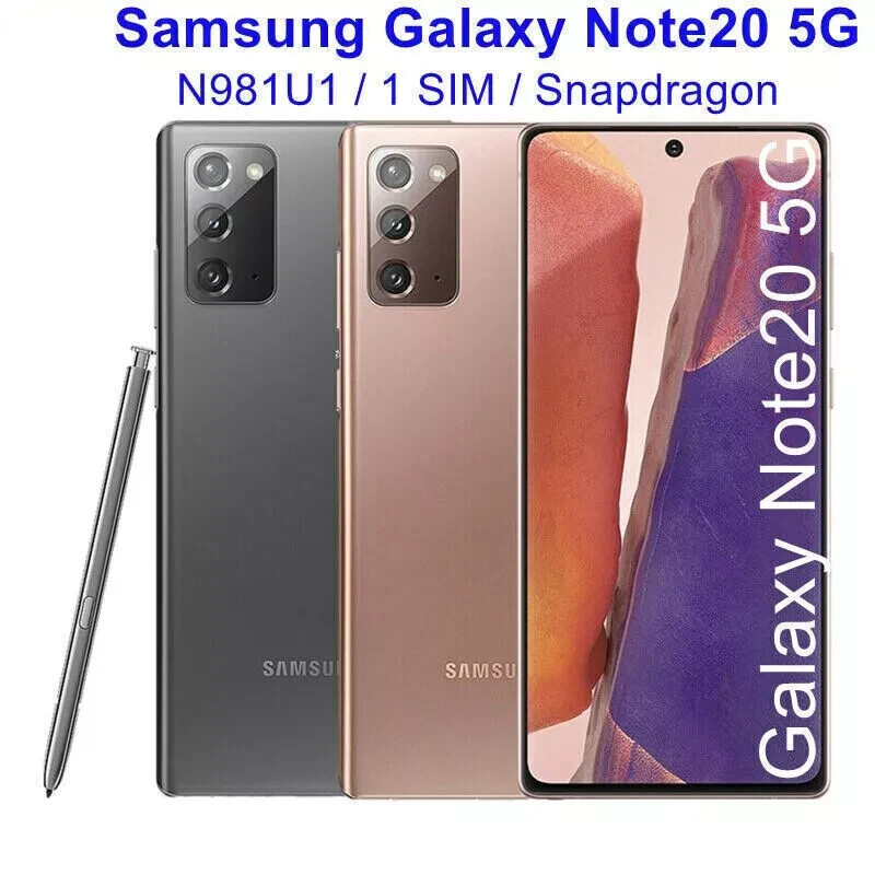 ✨New Samsung Galaxy Note 20| Note20 Ultra 5G 128GB N981U/N986U Factory Unlocked